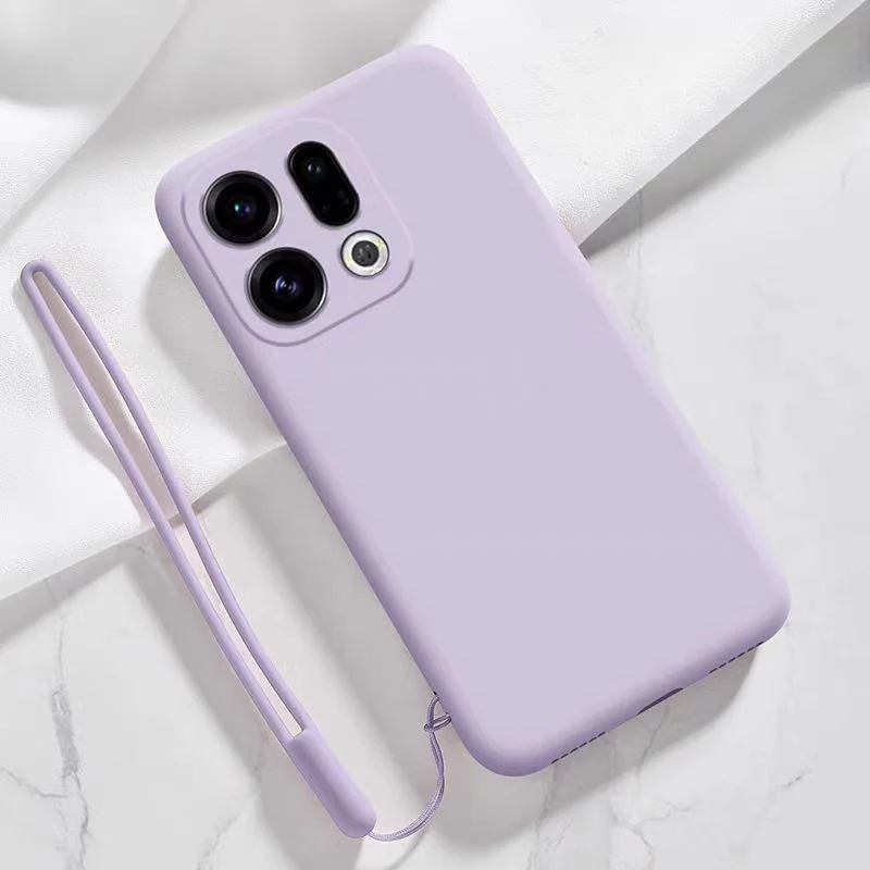 OPPO Find X9/Pro/Plus - Liquid Silicone Soft Full-body Protective Phone Case - Image 8
