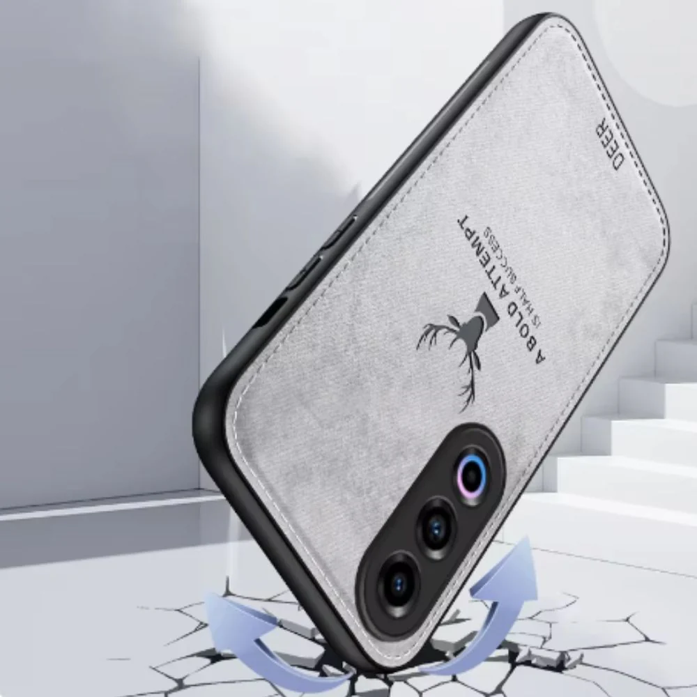 OPPO Reno 12 5G (CPH2625) - Fashion Deer Head PU Leather Essentials Series Case - Image 4