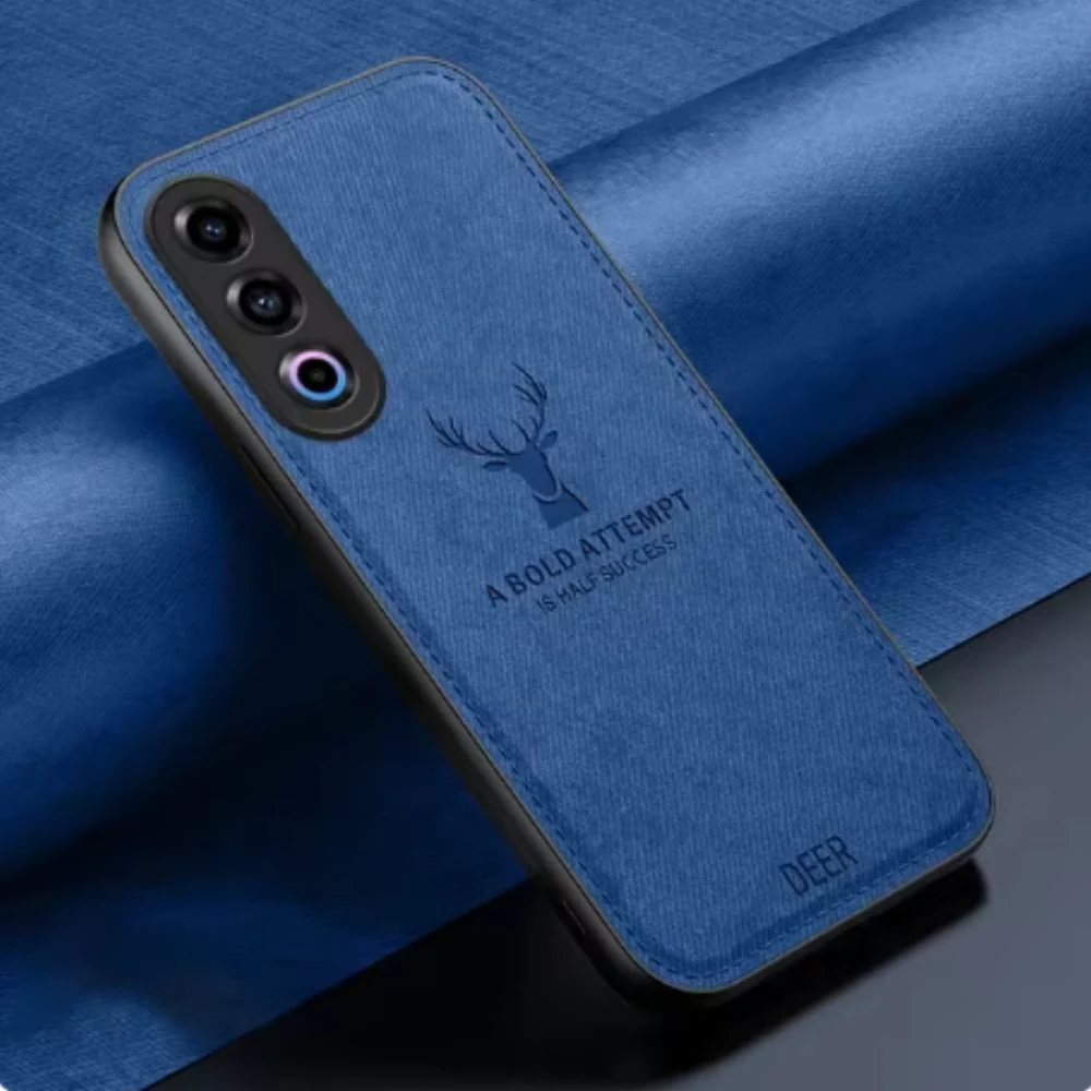OPPO Reno 12 5G (CPH2625) - Fashion Deer Head PU Leather Essentials Series Case - Image 7