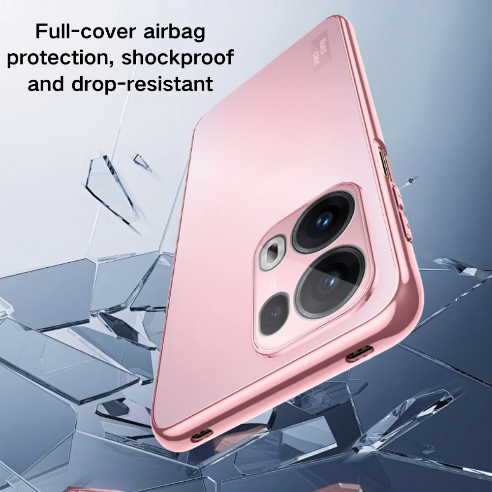 OPPO Reno13 / Pro - Full Cover Matte PC Shockproof Protective Case - Image 10