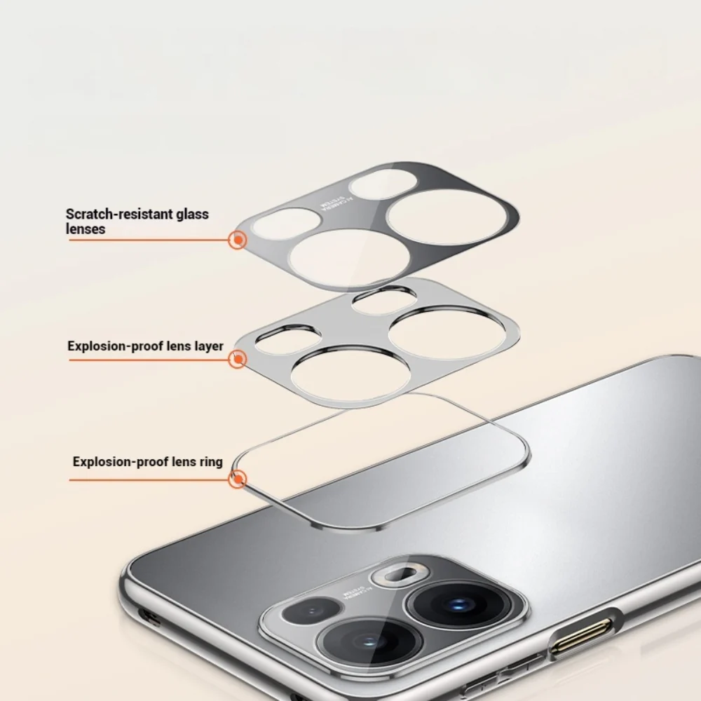OPPO Reno13 / Pro - Full Cover Matte PC Shockproof Protective Case - Image 7