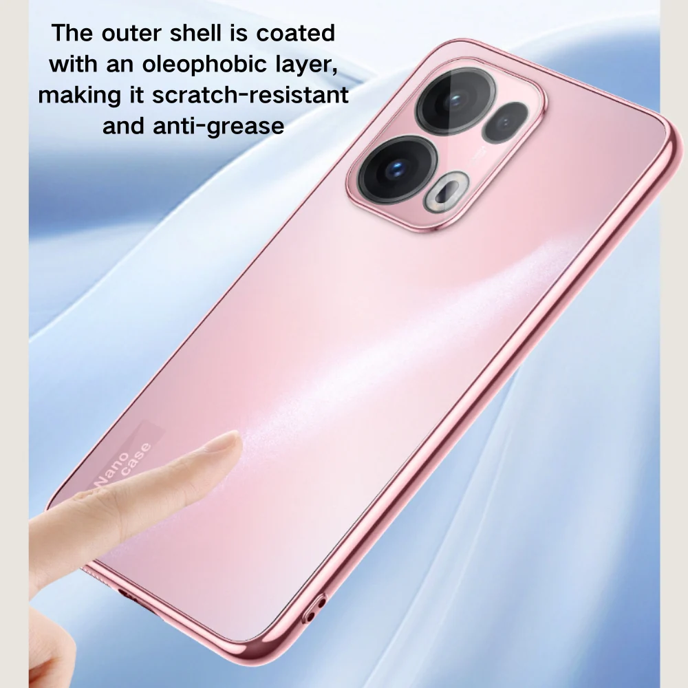 OPPO Reno13 / Pro - Full Cover Matte PC Shockproof Protective Case - Image 9
