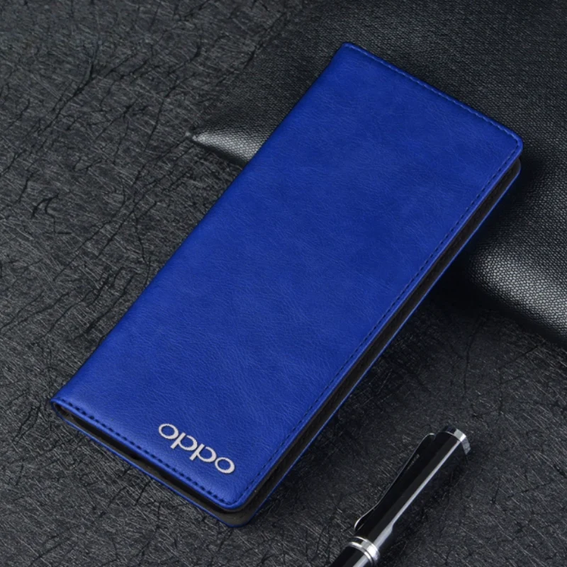 OPPO Reno15 Pro (CPH2813) - Business Genuine Leather Magnetic Flip Shockproof Protective Case - Image 4