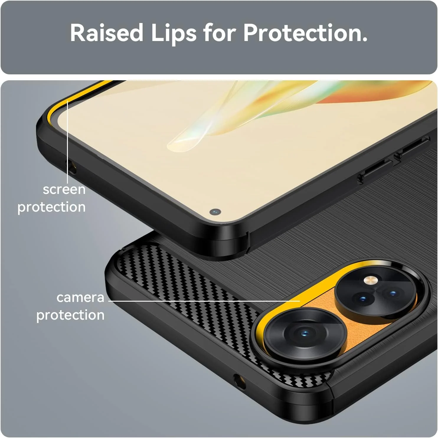 OPPO Reno8 T 4G/5G- Shield Shockproof Rugged Heavy Duty Case - Image 6