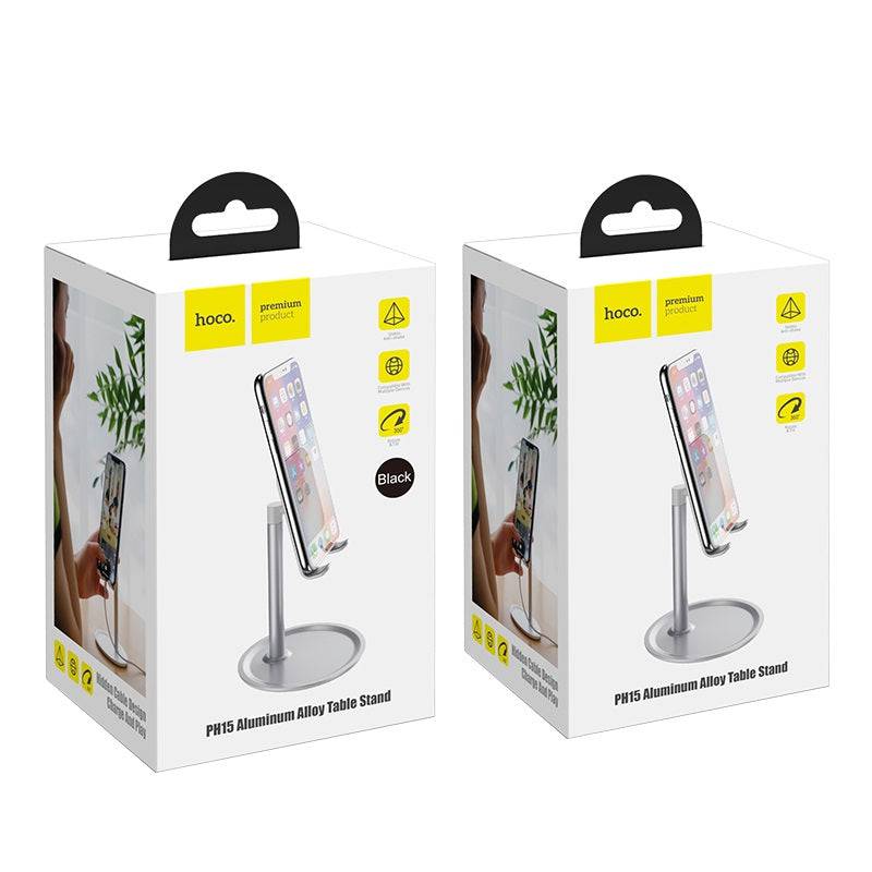 [PH15] HOCO Aluminum Alloy Mobile Phone & Tabletop Stand Holder