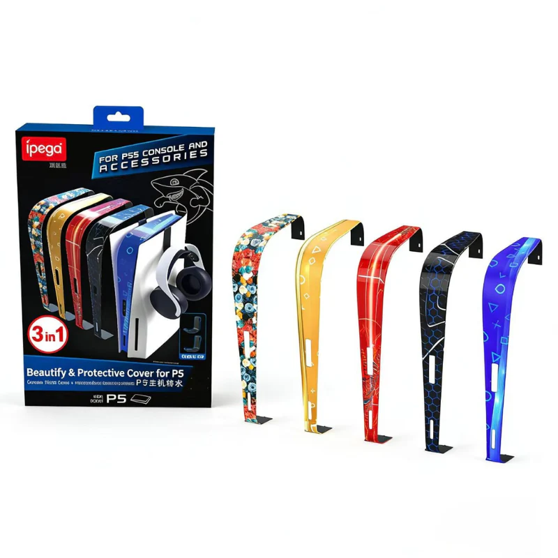 PlayStation 5 / PS5 Console 3 In 1 Middle Panel Protective Face-plate Cover with Hooks - Image 7
