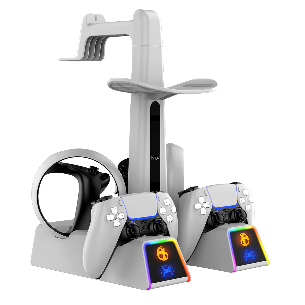 PlayStation PS VR 2 - All in One Storage Headset Controller Storage Stand With RGB Light - Image 4