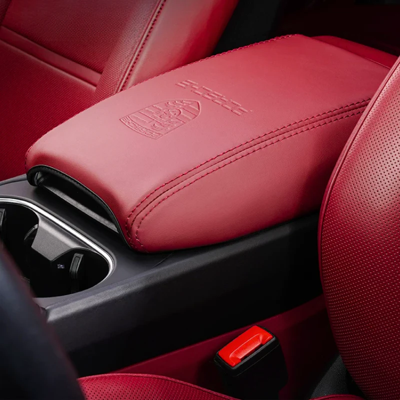 Porsche Car Armrest Box Protective Cover For Macan, Cayenne