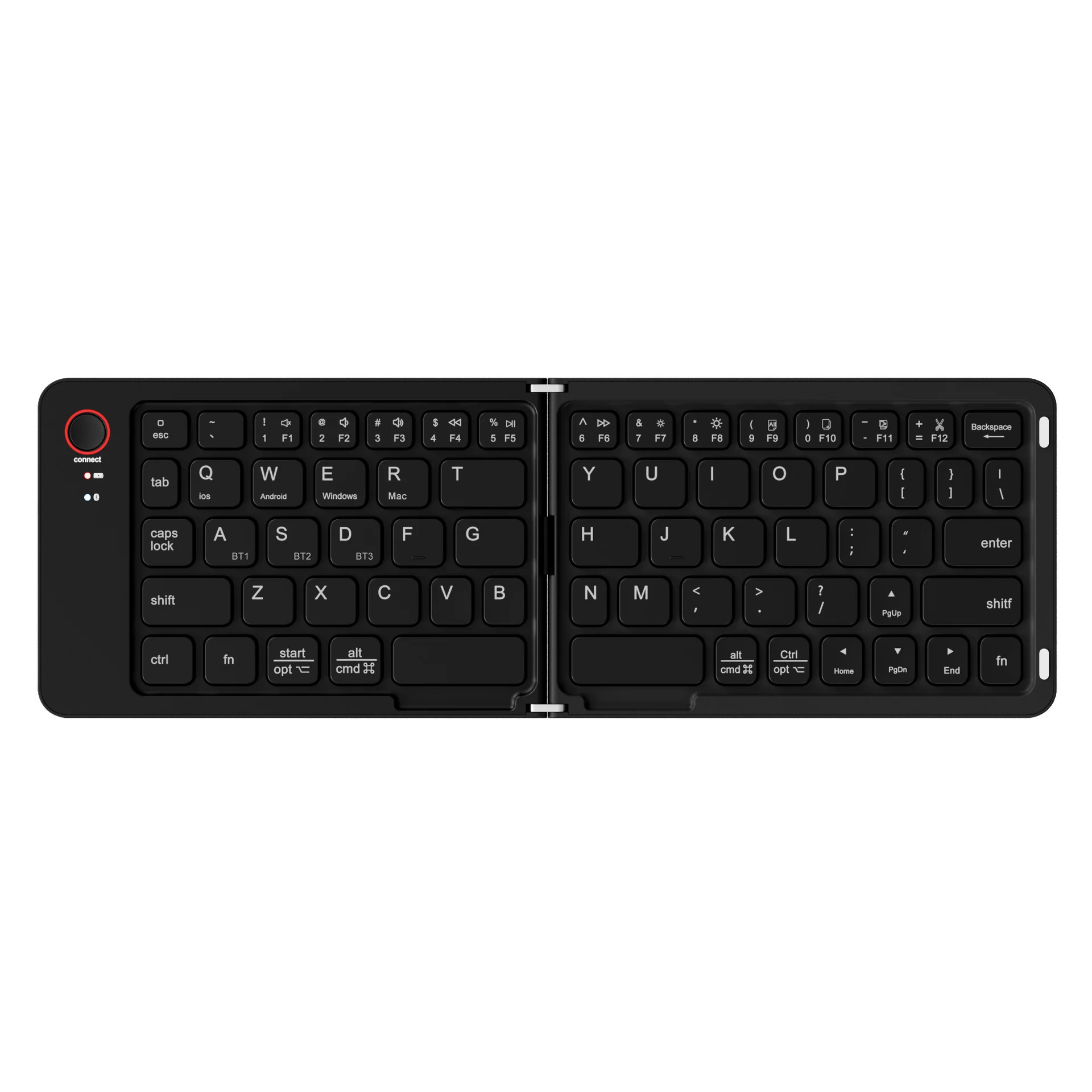 Portable Wireless Foldable Bluetooth Keyboard for iPad, Lenovo & Samsung Tablets - Image 9