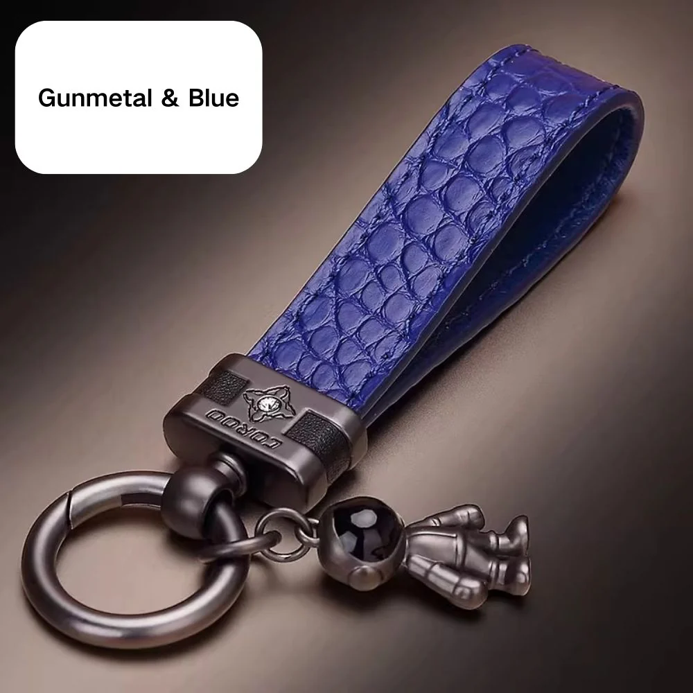 Premium Genuine Leather Keychain Pendant, Refined & Timeless Gift - Image 9