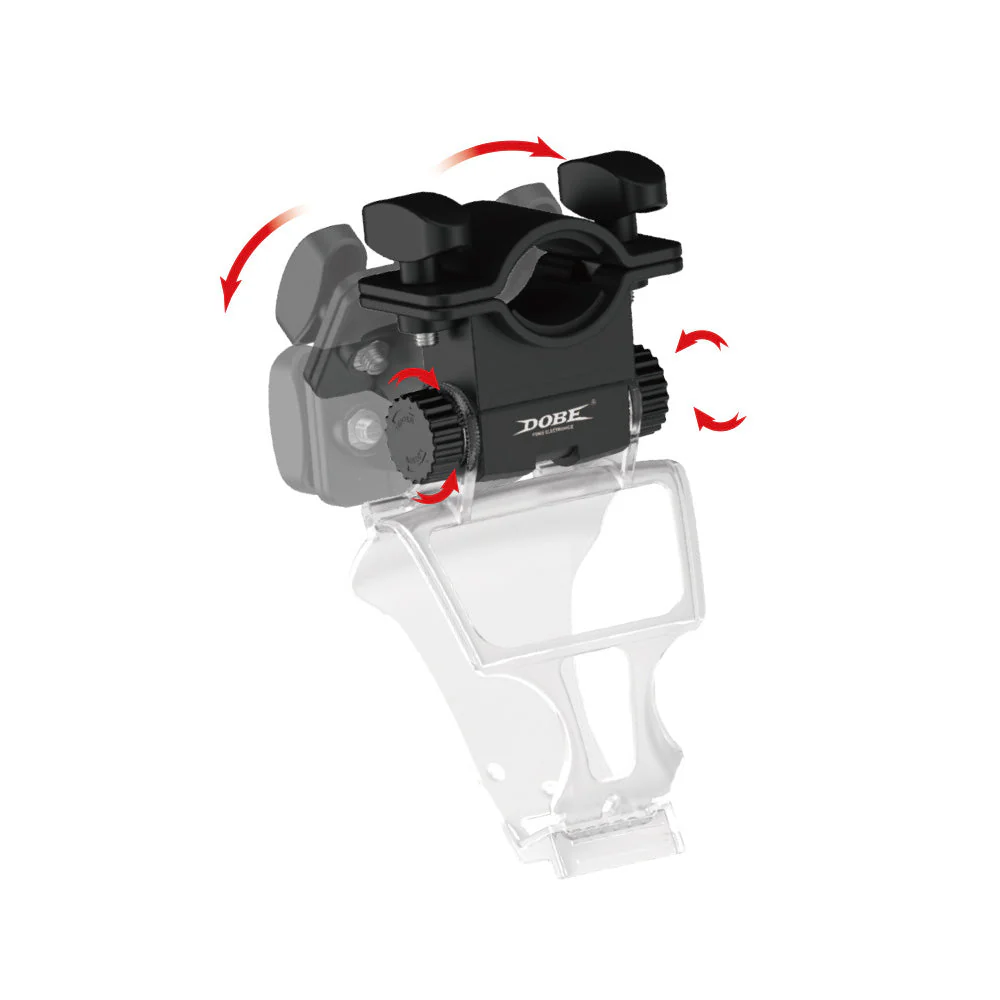 PS5 Adjustable Game Smoke Pipe Holder Clip Hookah Gamepad Joystick Clamp Bracket - Image 2
