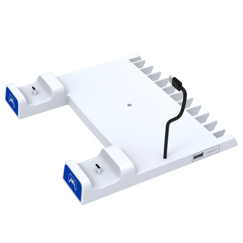 PS5 Charging Station Brakcet  Base with Headphone Rack Dual Controller - Image 7