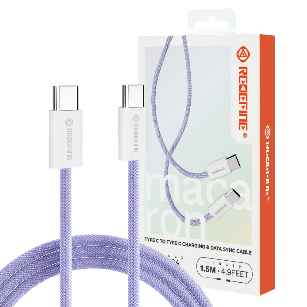 REDEFINE Type-C to Type-C Charging & Data Sync Cable Compatible for iPhone 15 16 17 Series