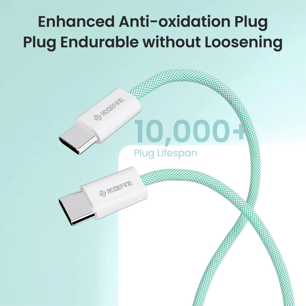 REDEFINE Type-C to Type-C Charging & Data Sync Cable Compatible for iPhone 15 16 17 Series - Image 5