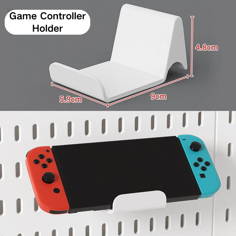 Revamp Your Space With A Versatile Pegboard Kit - Effortlessly Organize Home, Office, And Gaming Setup With Customizable Hanging Solutions - Image 14