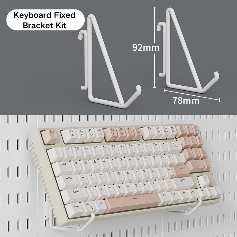Revamp Your Space With A Versatile Pegboard Kit - Effortlessly Organize Home, Office, And Gaming Setup With Customizable Hanging Solutions - Image 16