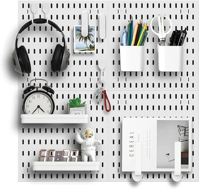 Revamp Your Space With A Versatile Pegboard Kit - Effortlessly Organize Home, Office, And Gaming Setup With Customizable Hanging Solutions - Image 8