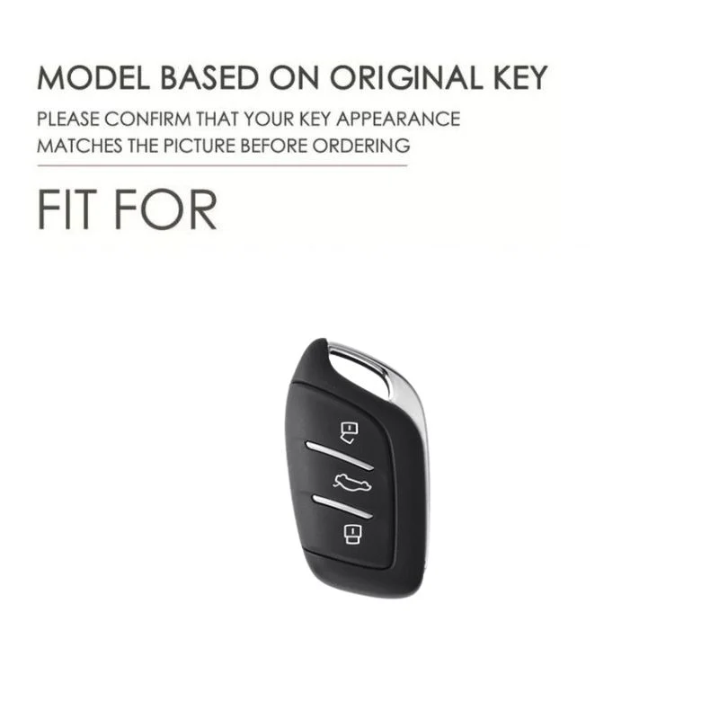 Roewe Handcrafted Genuine Leather Car Key Fob Case Cover For Roewe i5, RX5, i6 MAX, RX3, IMAX8, MG5 - Image 2