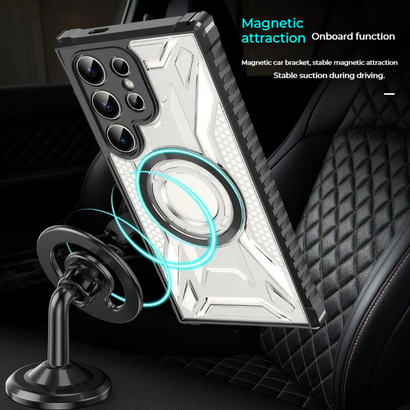 Samsung Galaxy A24 / A25 5G / A34 5G - Full Coverage Transparent Heavy Duty Series Case - Image 8