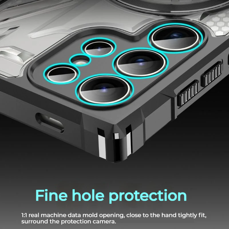 Samsung Galaxy A24 / A25 5G / A34 5G - Full Coverage Transparent Heavy Duty Series Case - Image 9