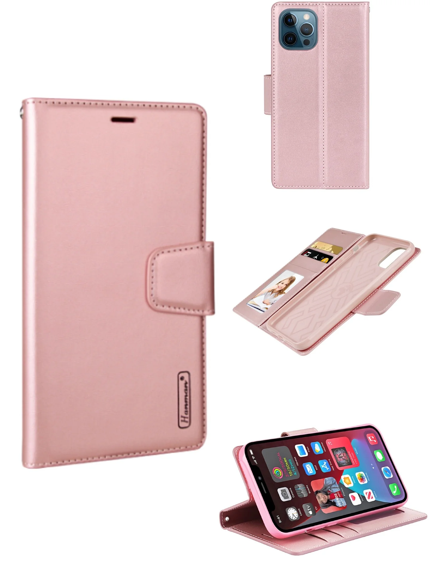 Samsung Galaxy A26 (SM-A266) - Hanman Mill Premium Quality Flip Wallet Leather Case - Image 3