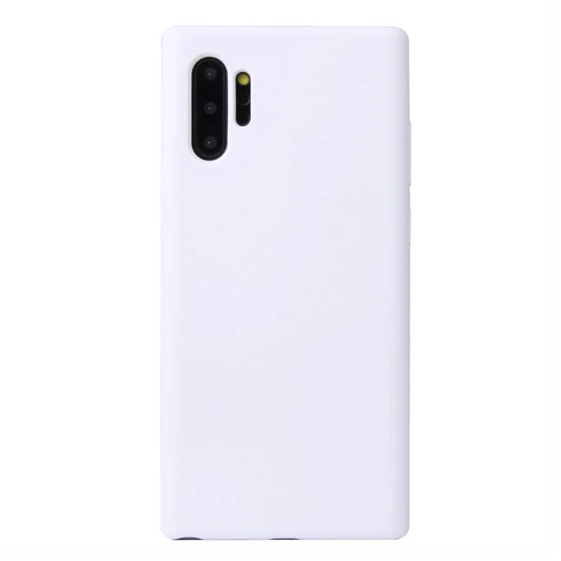 Samsung Galaxy Note 10(4G/5G)/Plus(4G/5G) - Full Wrap Soft Solid Color Liquid Silicone Essentials Series Case - Image 11