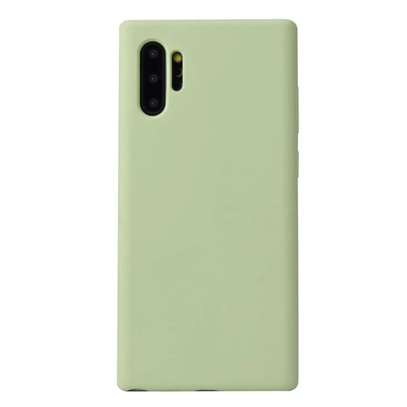 Samsung Galaxy Note 10(4G/5G)/Plus(4G/5G) - Full Wrap Soft Solid Color Liquid Silicone Essentials Series Case - Image 13