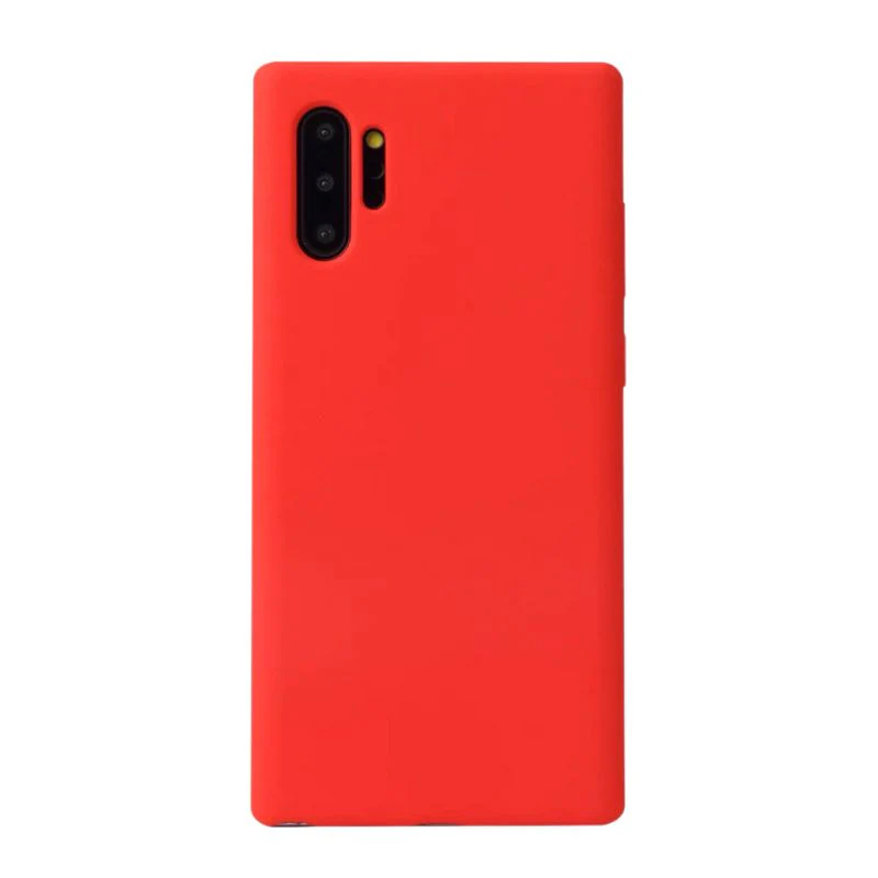 Samsung Galaxy Note 10(4G/5G)/Plus(4G/5G) - Full Wrap Soft Solid Color Liquid Silicone Essentials Series Case - Image 15
