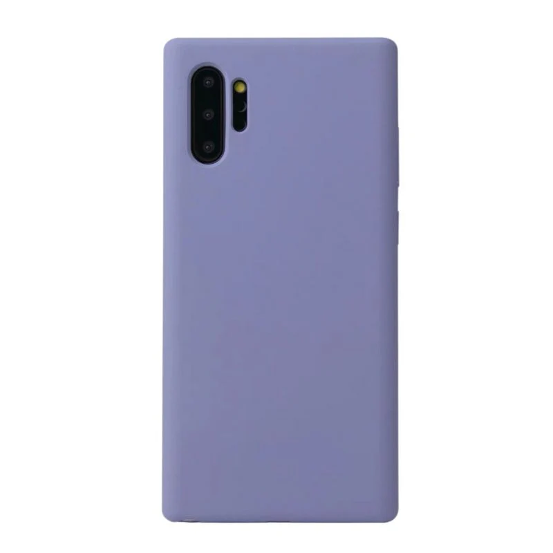 Samsung Galaxy Note 10(4G/5G)/Plus(4G/5G) - Full Wrap Soft Solid Color Liquid Silicone Essentials Series Case - Image 16