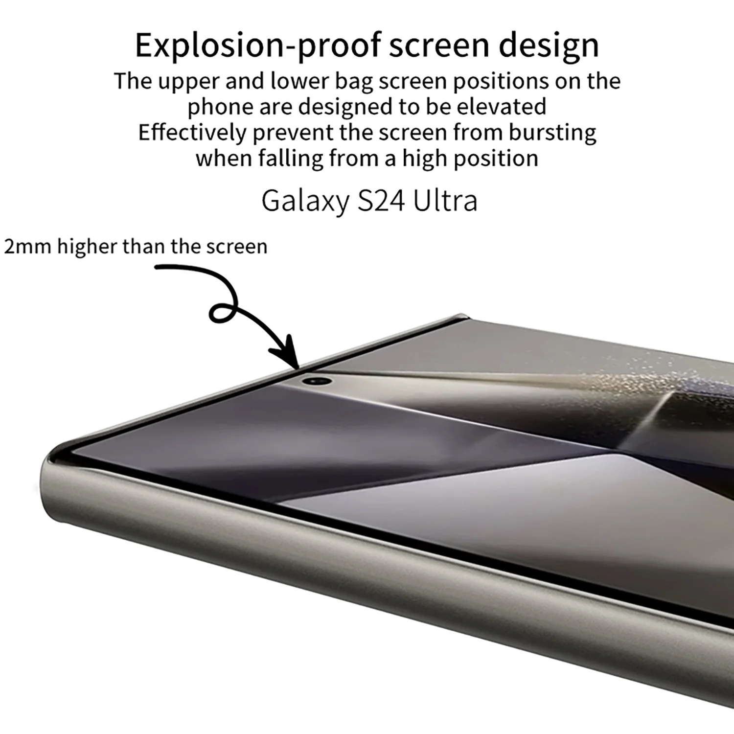 Samsung Galaxy S24 Ultra - Blade-style PU Leather Shockproof Essential Series Case - Image 7