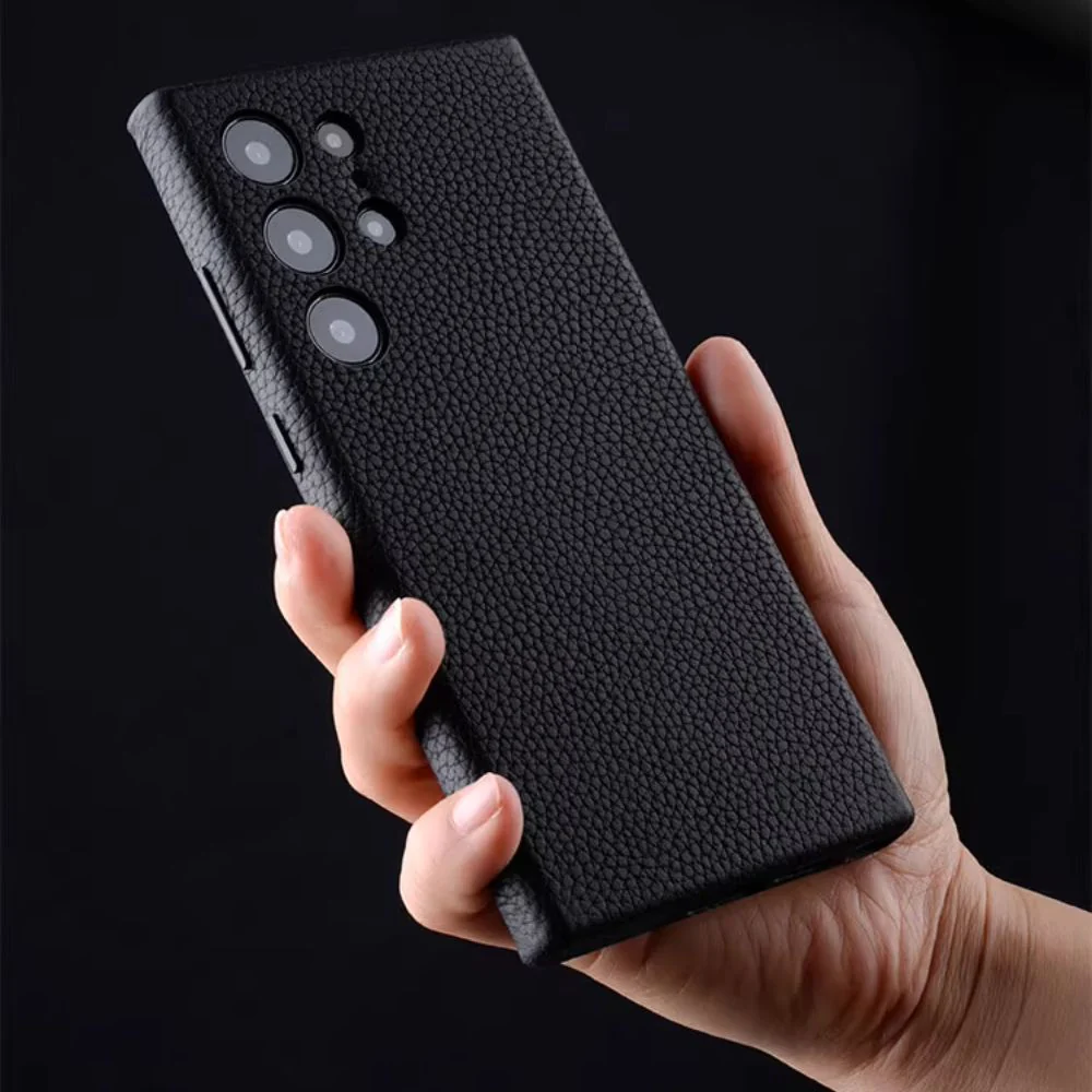 Samsung Galaxy S24/Plus/Ultra - Melkco Business Drop Proof Genuine Leather Series Case - Image 10