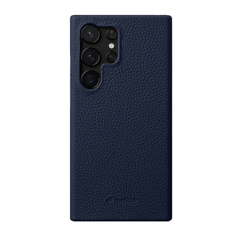 Samsung Galaxy S24/Plus/Ultra - Melkco Business Drop Proof Genuine Leather Series Case - Image 2