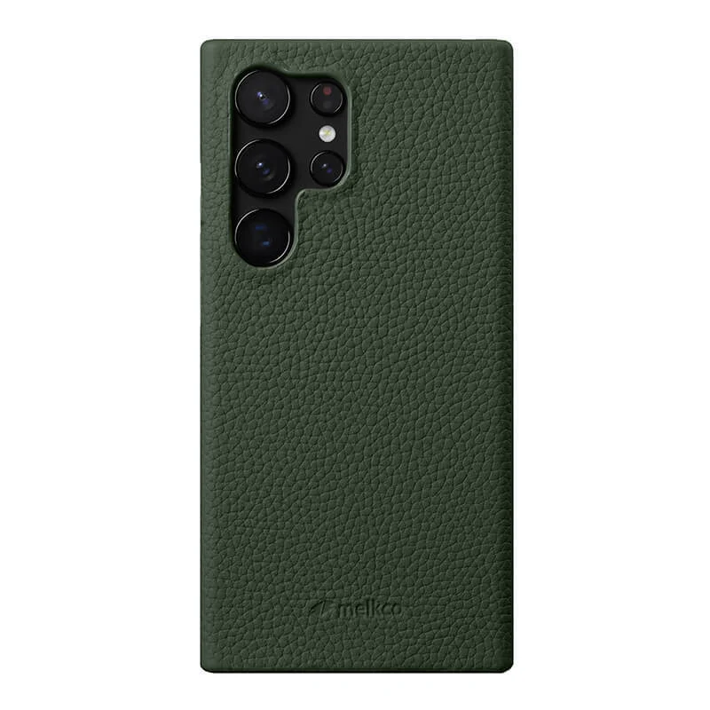 Samsung Galaxy S24/Plus/Ultra - Melkco Business Drop Proof Genuine Leather Series Case - Image 4