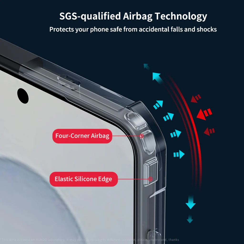 Samsung Galaxy S25 Edge (SM-S937) - Shield Shockproof TPU+PC Clear Rugged Heavy Duty Case - Image 2