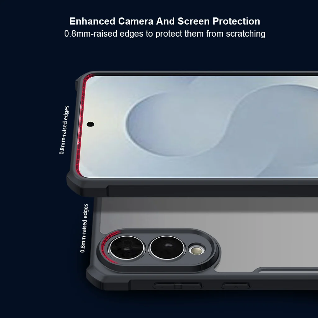 Samsung Galaxy S25 Edge (SM-S937) - Shield Shockproof TPU+PC Clear Rugged Heavy Duty Case - Image 3