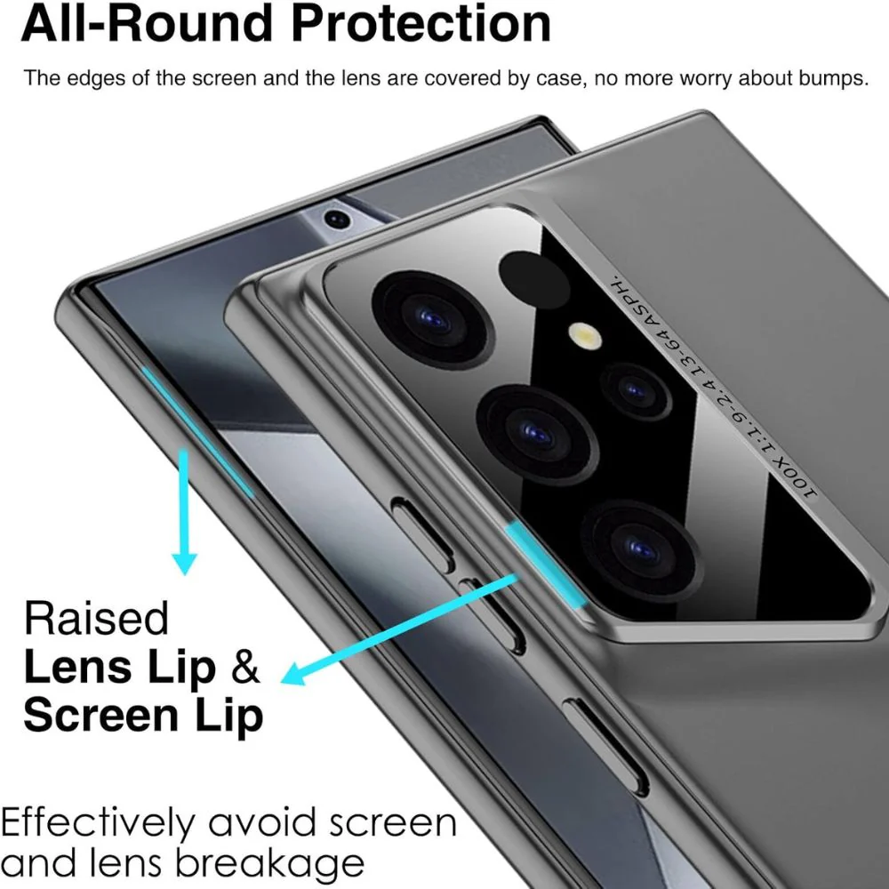 Samsung Galaxy S25/Plus/Ultra - Full Cover Ultra-thin Frosted Blade Essentials Series Case - Image 7