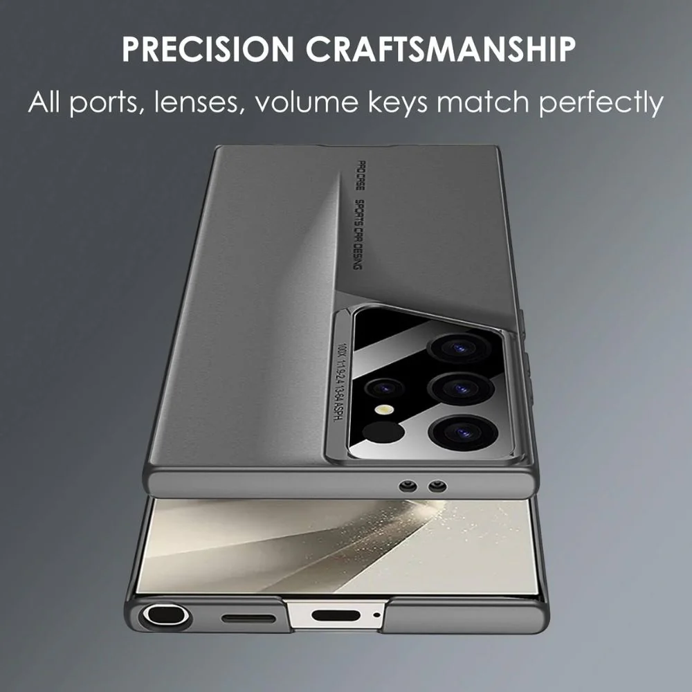 Samsung Galaxy S25/Plus/Ultra - Full Cover Ultra-thin Frosted Blade Essentials Series Case - Image 9