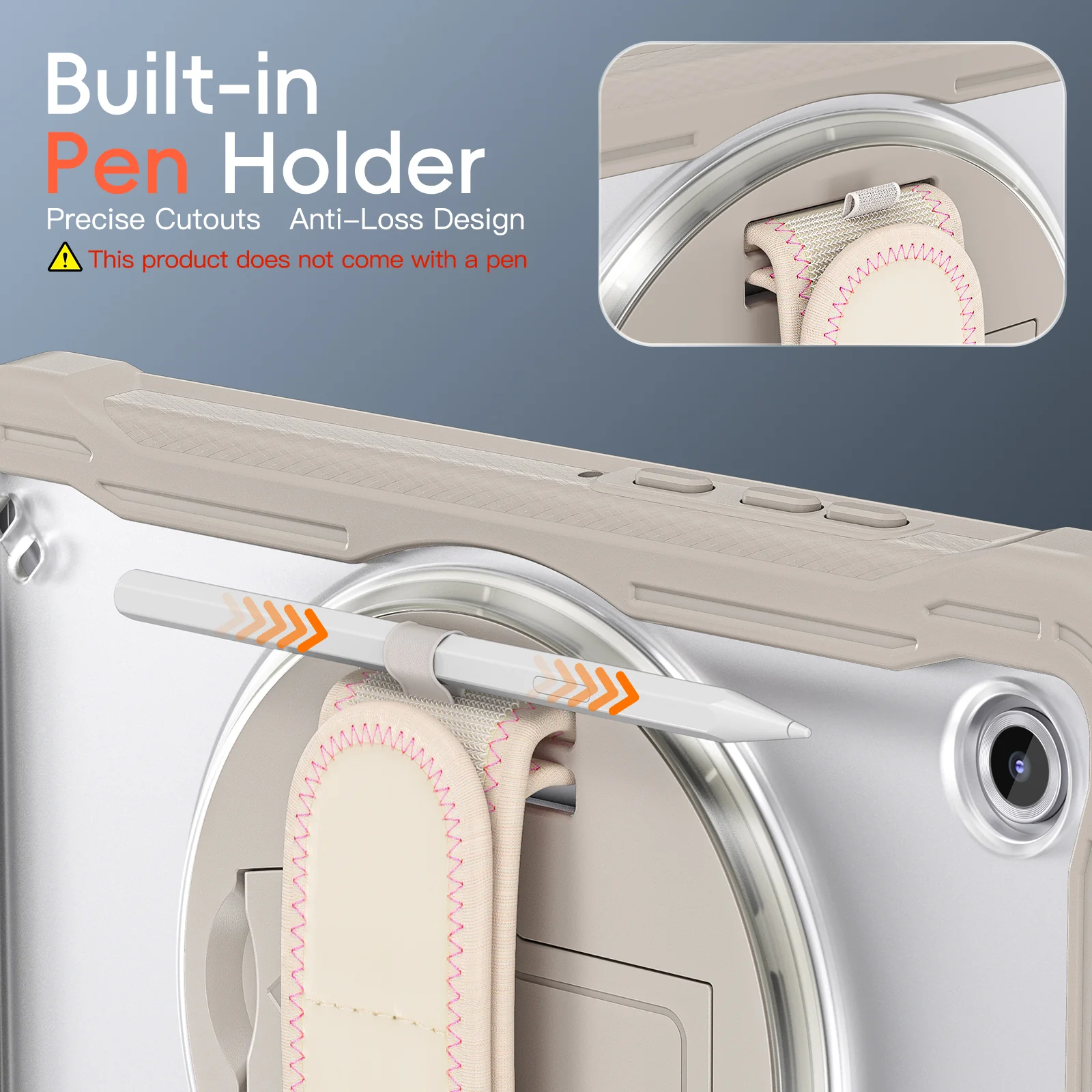 Samsung Galaxy Tab A11 8.7" (2025) Heavy Duty Hand Strap EVA Protection Case - Image 12