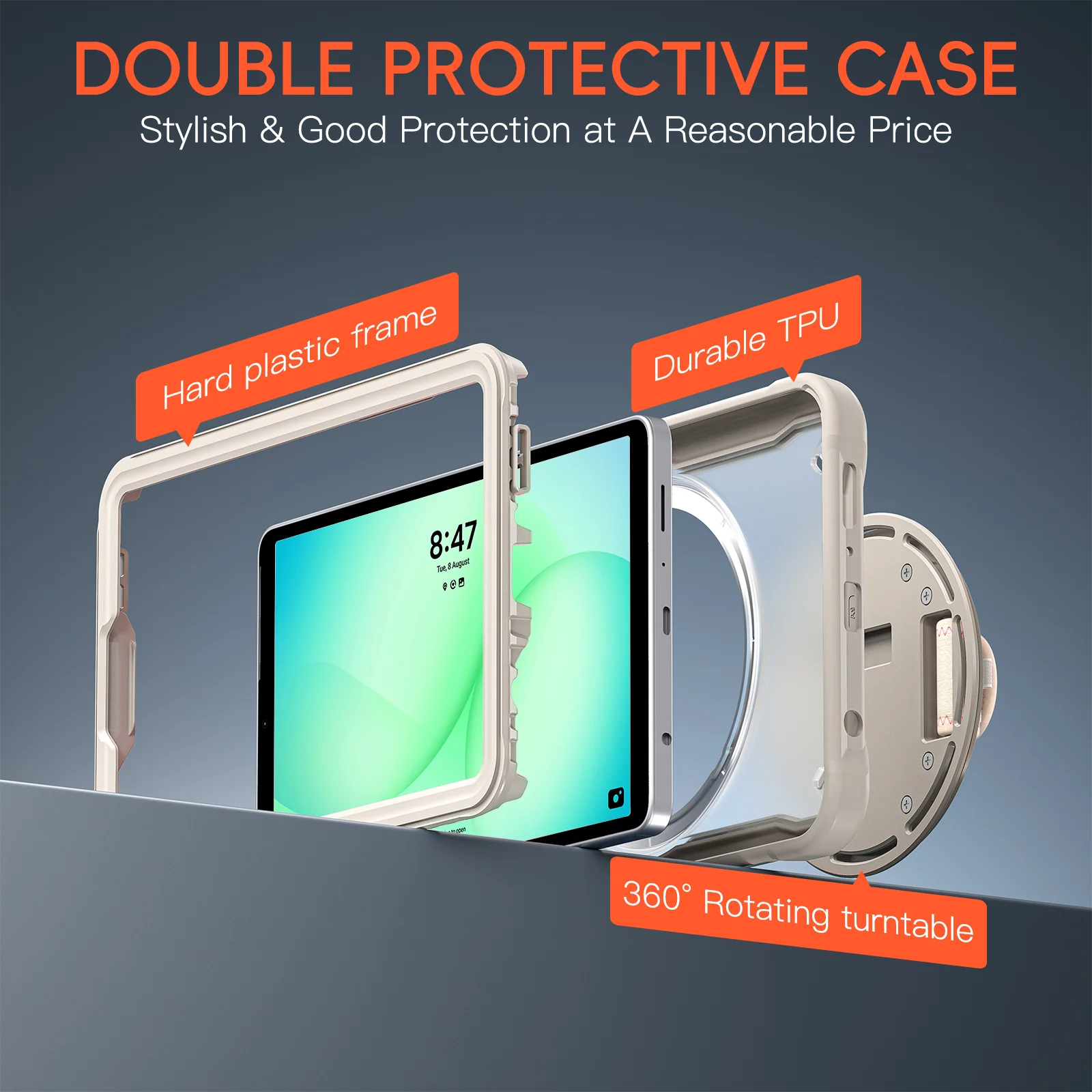 Samsung Galaxy Tab A11 8.7" (2025) Heavy Duty Hand Strap EVA Protection Case - Image 8