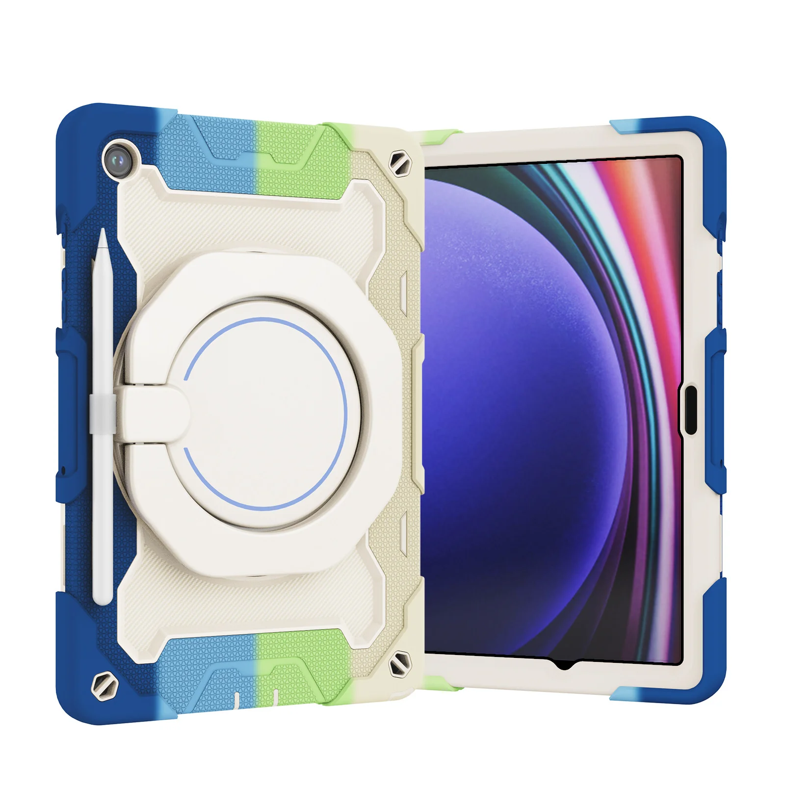Samsung Galaxy Tab A11 Plus (2025) 11" 360° Rotating Shockproof Rugged with Stand Case
