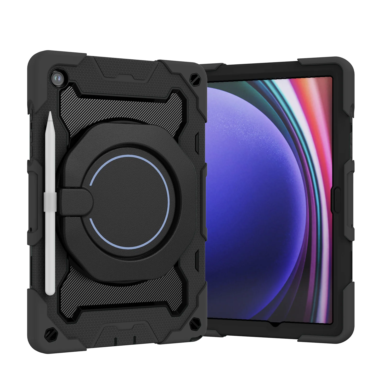 Samsung Galaxy Tab A11 Plus (2025) 11" 360° Rotating Shockproof Rugged with Stand Case - Image 2