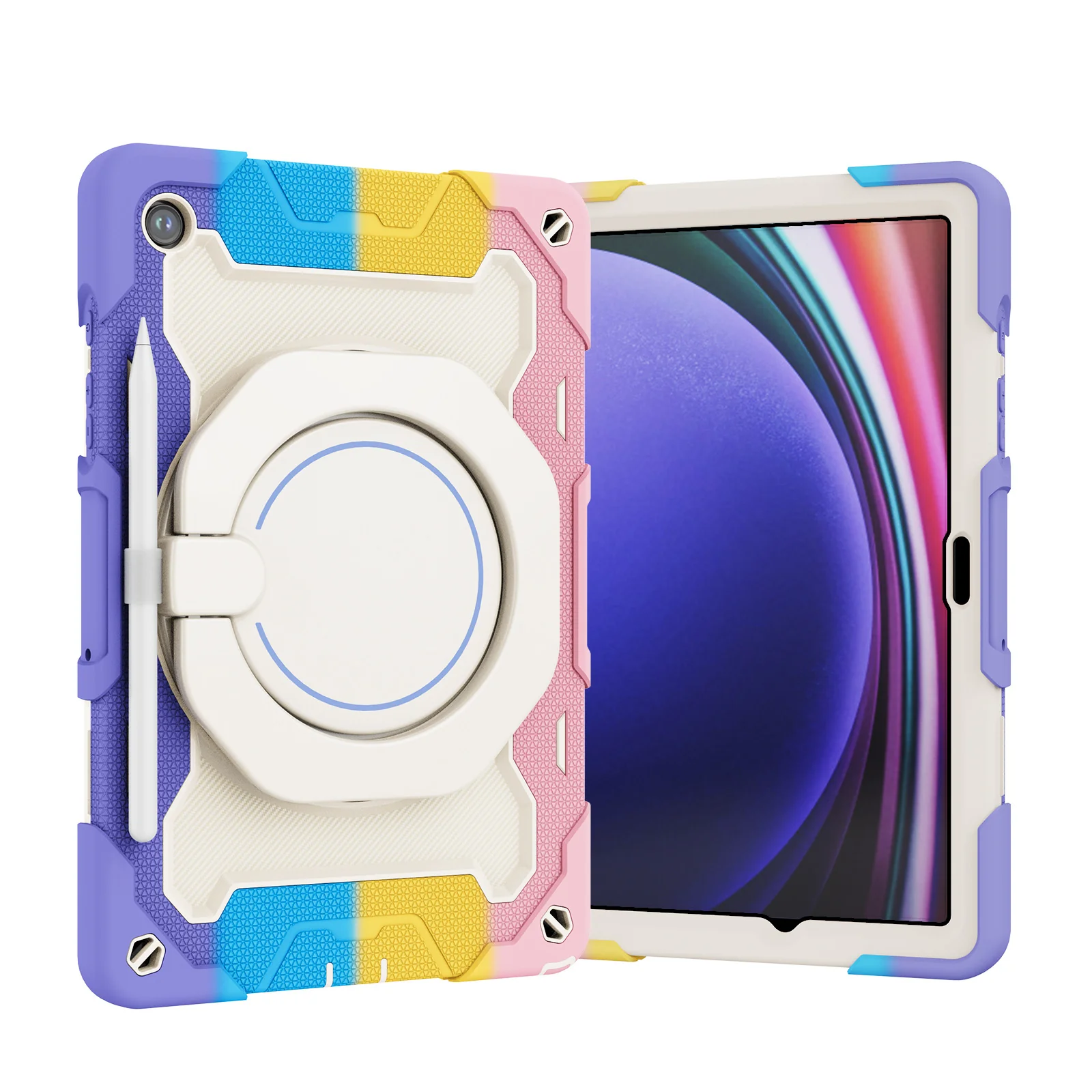 Samsung Galaxy Tab A11 Plus (2025) 11" 360° Rotating Shockproof Rugged with Stand Case - Image 5