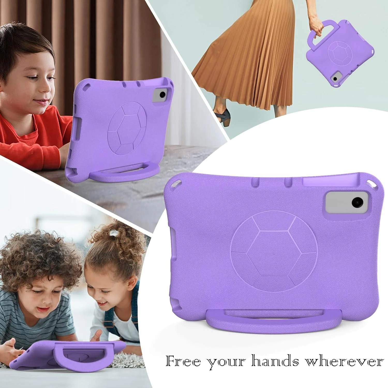 Samsung Galaxy Tab A9 Plus 11’’ 2023 (X210/X215/X216B) - Lightweight Shockproof Kids Friendly Cover Case - Image 7