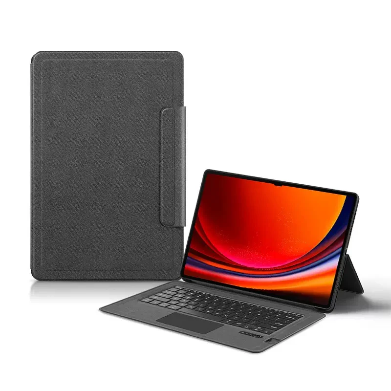Samsung Galaxy Tab S11 Ultra (2025) 14.6" - PU Leather Flip Cover Smart Bluetooth Touch Keyboard Case