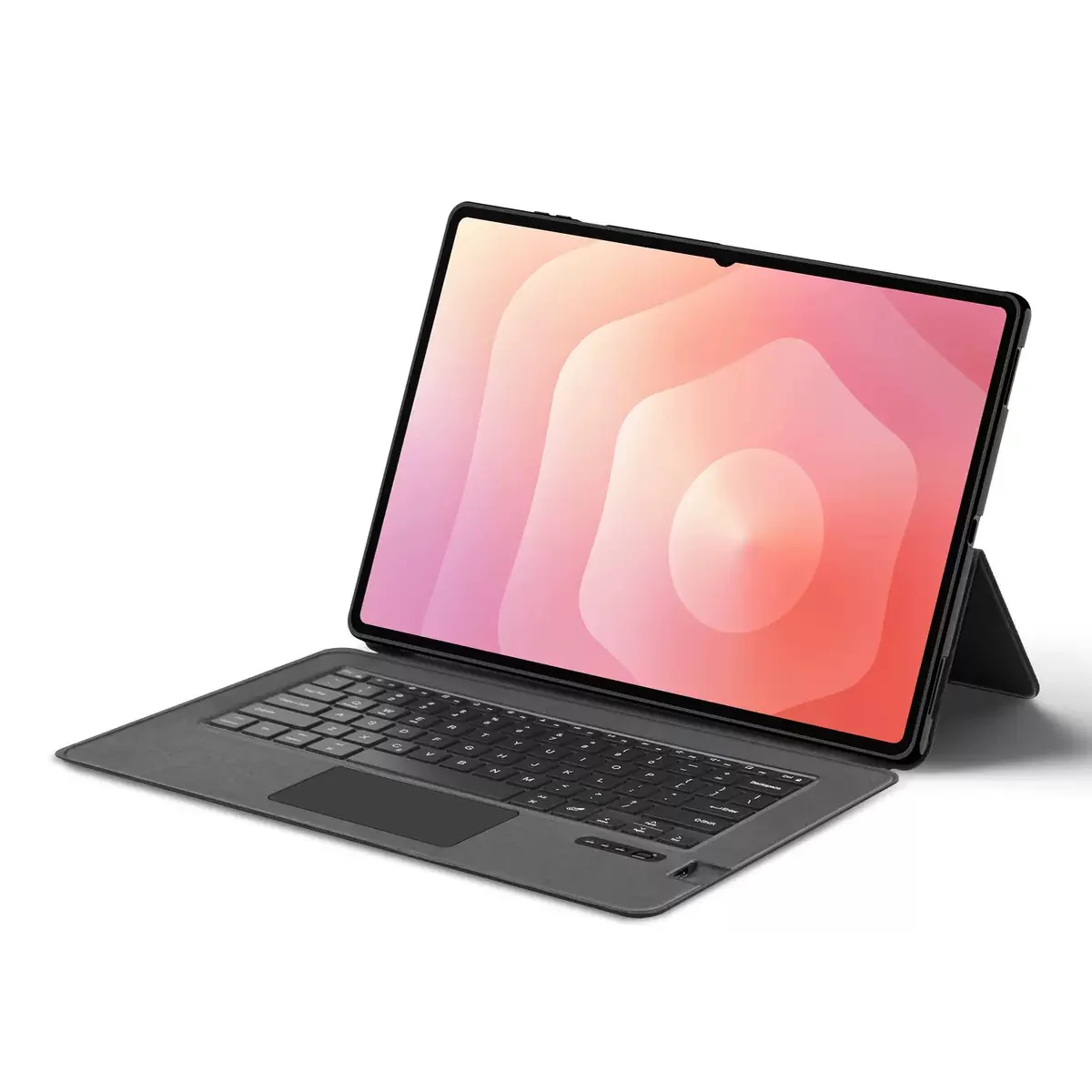 Samsung Galaxy Tab S11 Ultra (2025) 14.6" - PU Leather Flip Cover Smart Bluetooth Touch Keyboard Case - Image 2