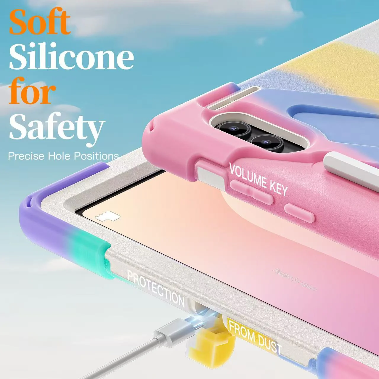 Samsung Galaxy Tab S11 Ultra (2025) 14.6" - Heavy Duty 360 Degree Rotate Stand Hand Strap Case With Shoulder Strap - Image 11