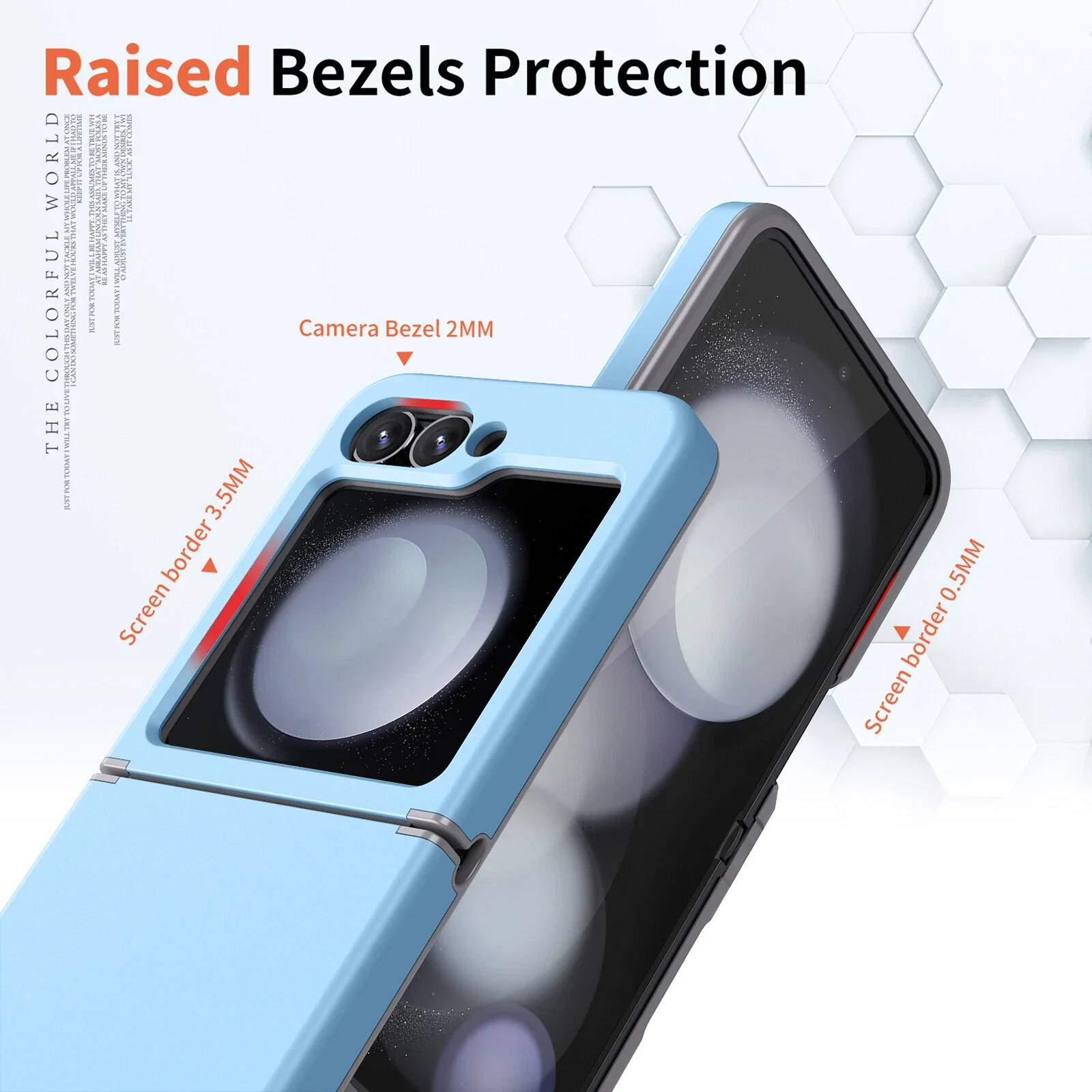 Samsung Galaxy Z Flip7 One-Piece Full-Protection Foldable Case with Hinge Cover - Image 10