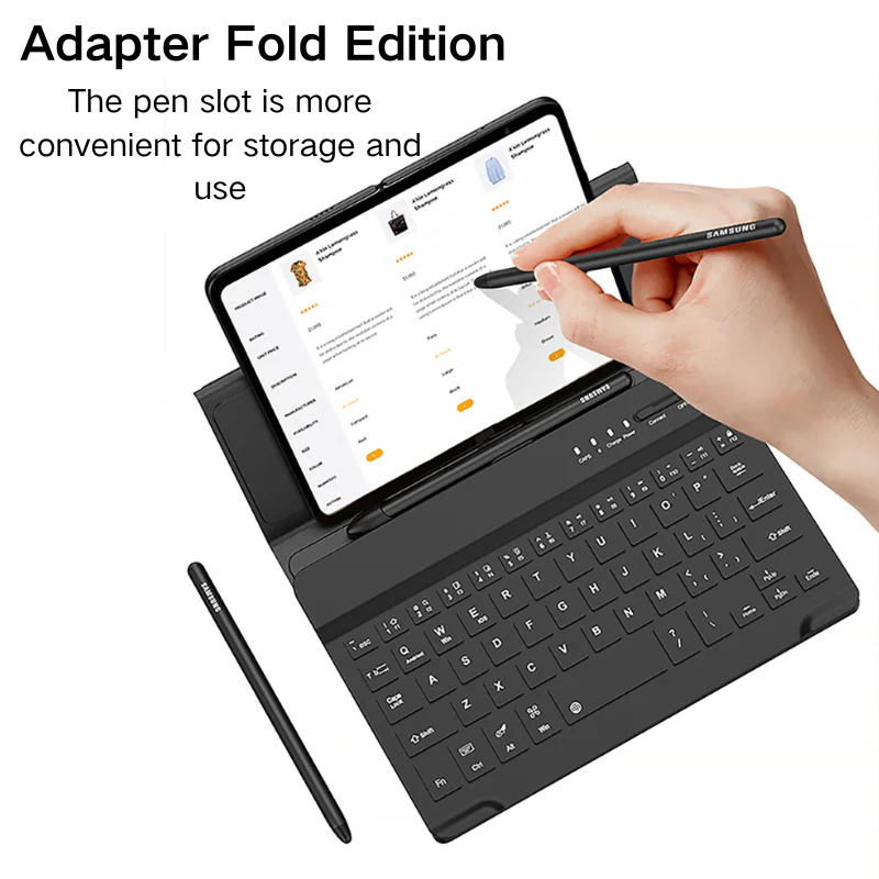 Samsung Galaxy Z Fold 5 (SM-F946)/6 (SM-F956) Folding Wireless Bluetooth Phone Keyboard Case - Image 8