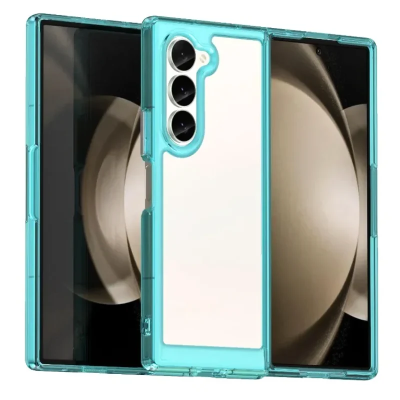 Samsung Galaxy Z Fold 6 SM-F956 Transparent Anti-drop Folding Essentials Series Case - Image 8
