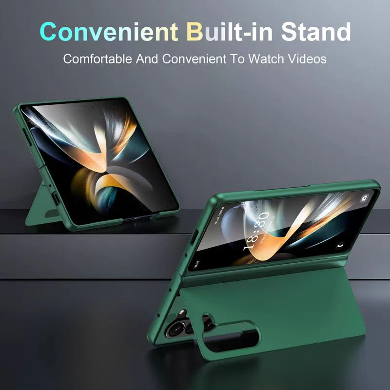 Samsung Galaxy Z Fold 6 SM-F956 Ultra-thin Matte All-inclusive Anti-drop Silicone Essentials Series Case - Image 12